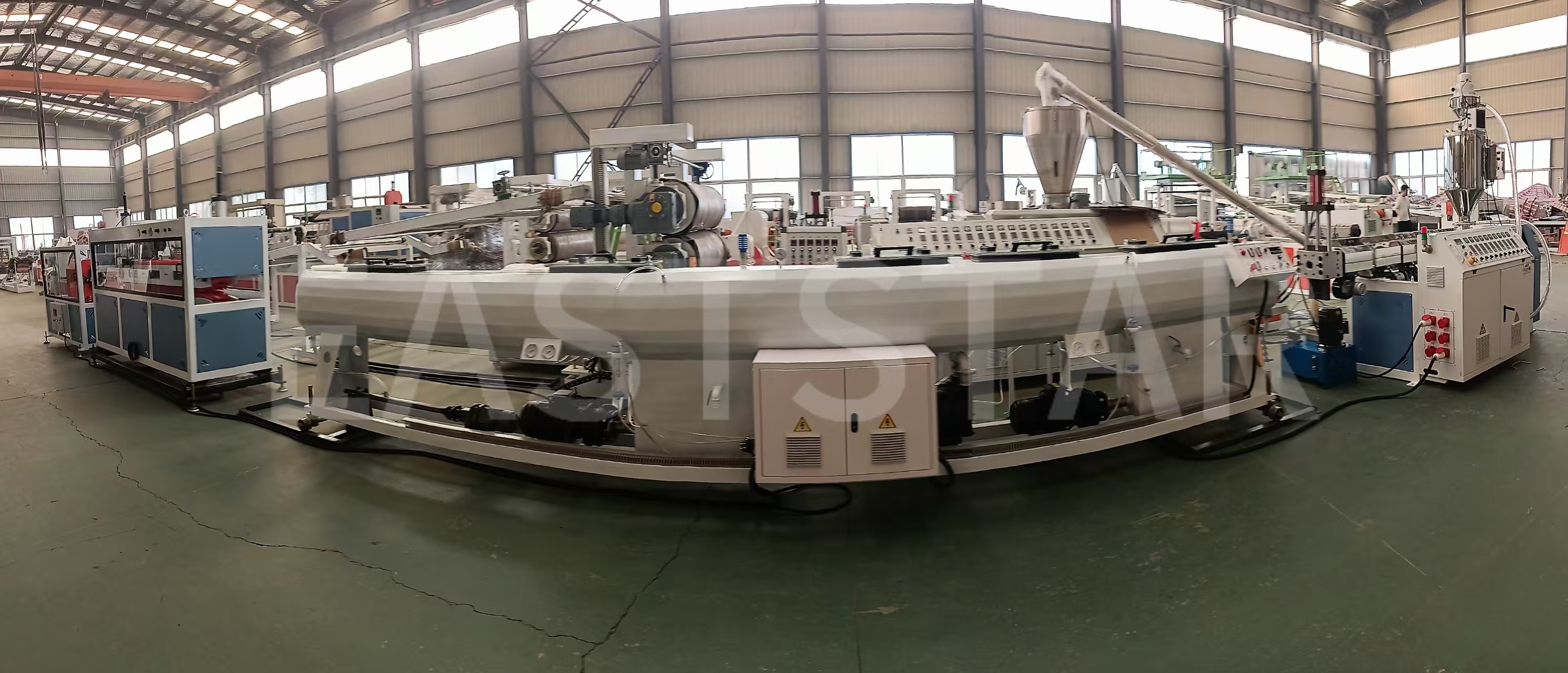 QINGDAO EASTSTAR kończy dostawę linii do produkcji rur PE, wspierając rozwój infrastruktury palestyńskiej